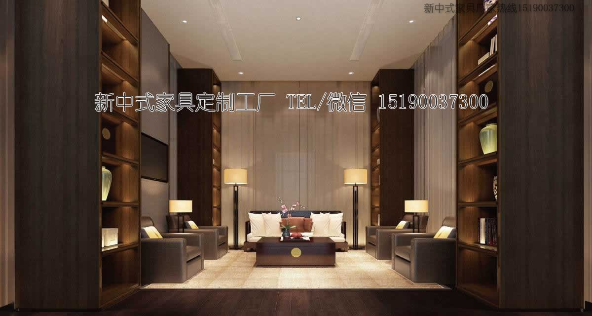 新中式會所家具9
