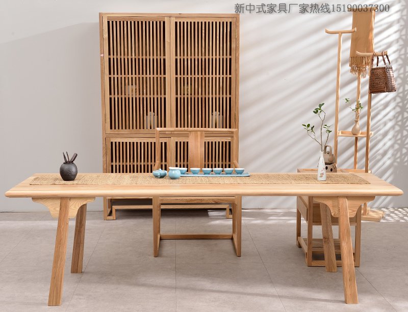 新中式茶桌椅組合