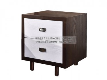 新中式床頭柜JYG-CQS-405