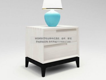 新中式床頭柜JYG-CQS-485