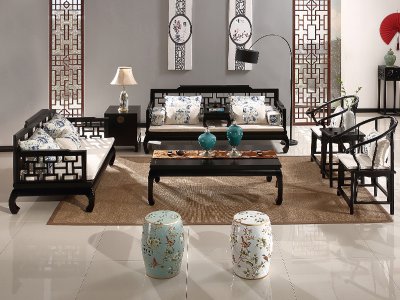 新中式沙發組合JYG-CQS-689
