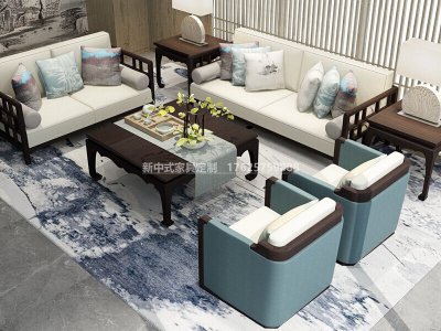 新中式沙發組合JYG-CQS-780