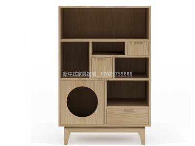 新中式餐邊柜JYG-CQS-869