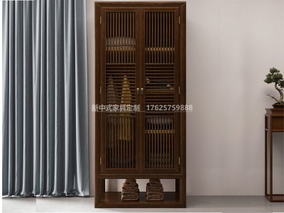 新中式餐邊柜JYG-CQS-876