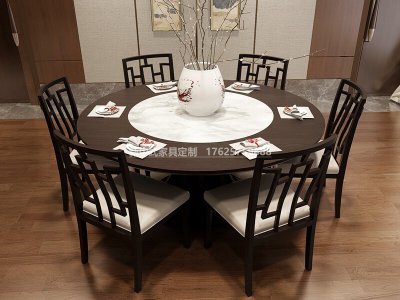 新中式餐桌椅組合JYG-CQS-881