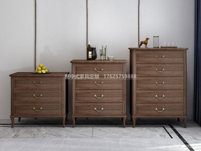 新中式餐邊柜JYG-CQS-1009