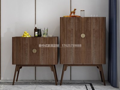 新中式餐邊柜JYG-CQS-1010