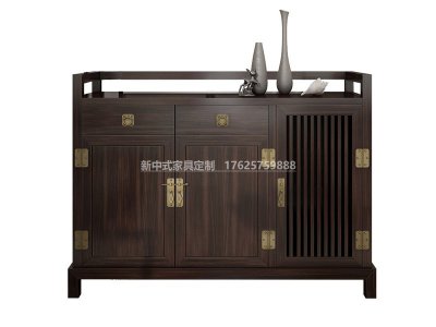 新中式餐邊柜JYG-CQS-1014