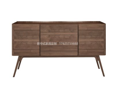 新中式餐邊柜JYG-CQS-1017