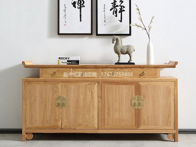 新中式餐邊柜JYG-CQS-1021