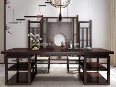 新中式書房家具JYG-CQS-1112