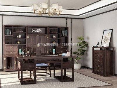 新中式書房家具JYG-CQS-1116