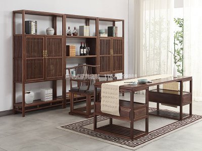 新中式書房家具JYG-CQS-1121