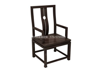 新中式書椅JYG-CQS-1123