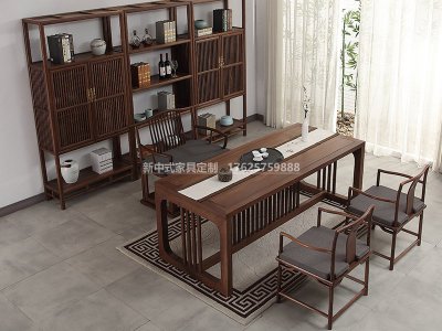 新中式書房家具JYG-CQS-1129