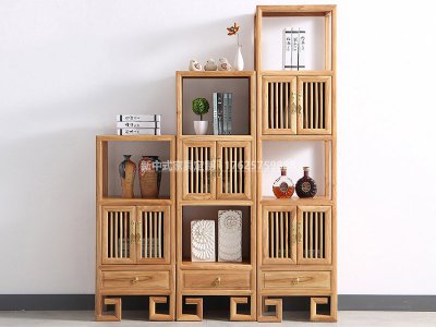 新中式書架JYG-CQS-1160