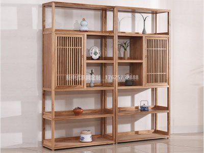 新中式書架JYG-CQS-1333