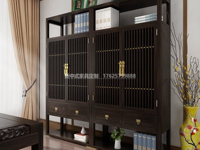 新中式書柜JYG-CQS-1341