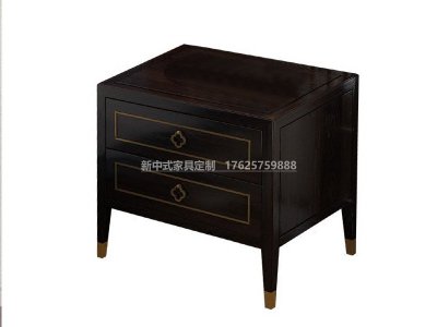 新中式床頭柜JYG-CQS-1359