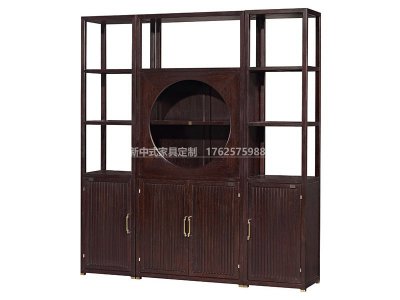 新中式書柜JYG-CQS-1523