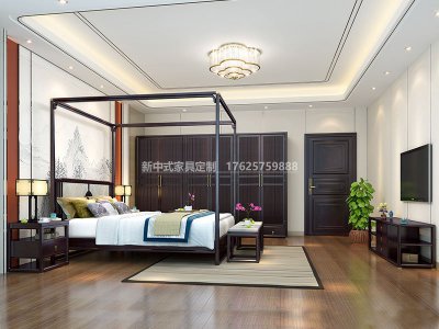 新中式臥室家具JYG-CQS-1542