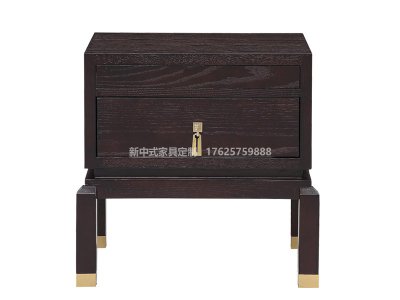 新中式床頭柜JYG-CQS-1649