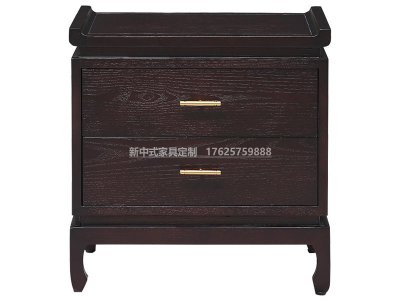 新中式床頭柜JYG-CQS-1650