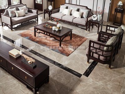 新中式沙發JYG-CQS-1658