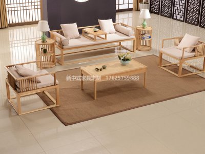 新中式沙發JYG-CQS-1675