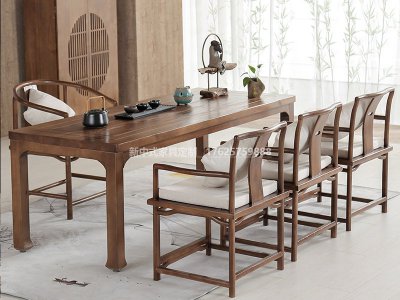 新中式茶室家具JYG-CQS-1693