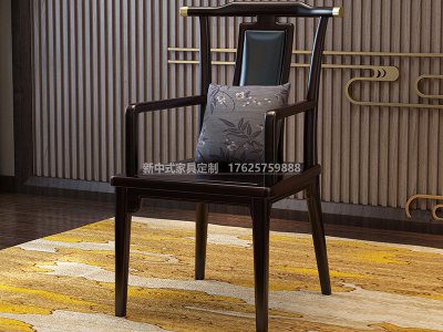 新中式書椅JYG-CQS-1710