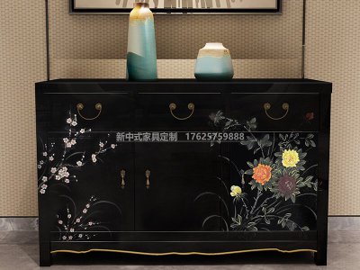 新中式餐邊柜JYG-CQS-1777