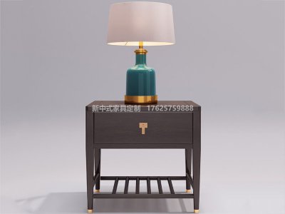 新中式床頭柜JYG-CQS-1778