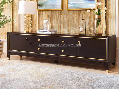新中式電視柜JYG-CQS-1802