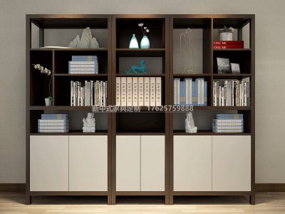 新中式書架JYG-CQS-1810