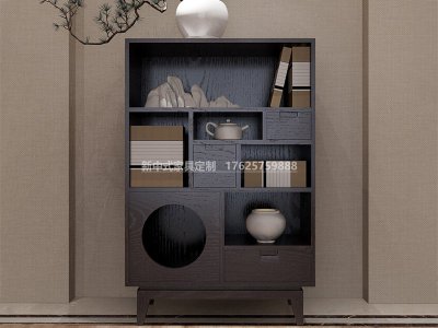 新中式書架JYG-CQS-1821