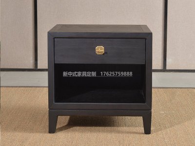 新中式床頭柜JYG-CQS-1835