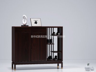 新中式鞋柜JYG-CQS-1842