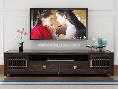 新中式電視柜JYG-CQS-1849