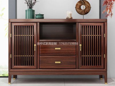 新中式餐邊柜JYG-CQS-1851