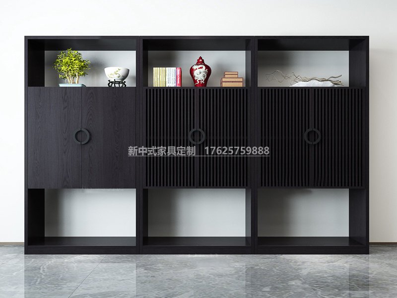 新中式書架