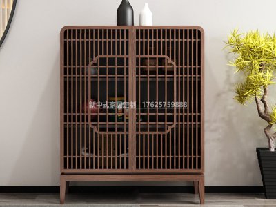 新中式餐邊柜JYG-CQS-1873