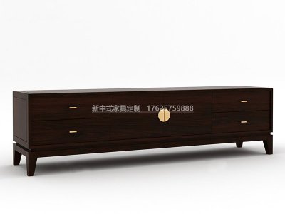 新中式電視柜JYG-CQS-1875