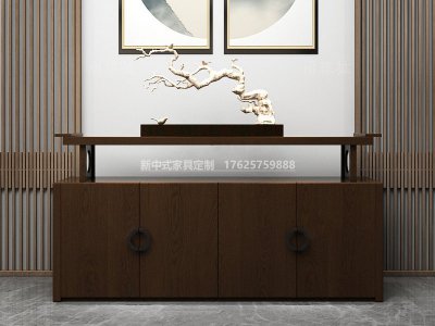 新中式玄關柜JYG-CQS-1885