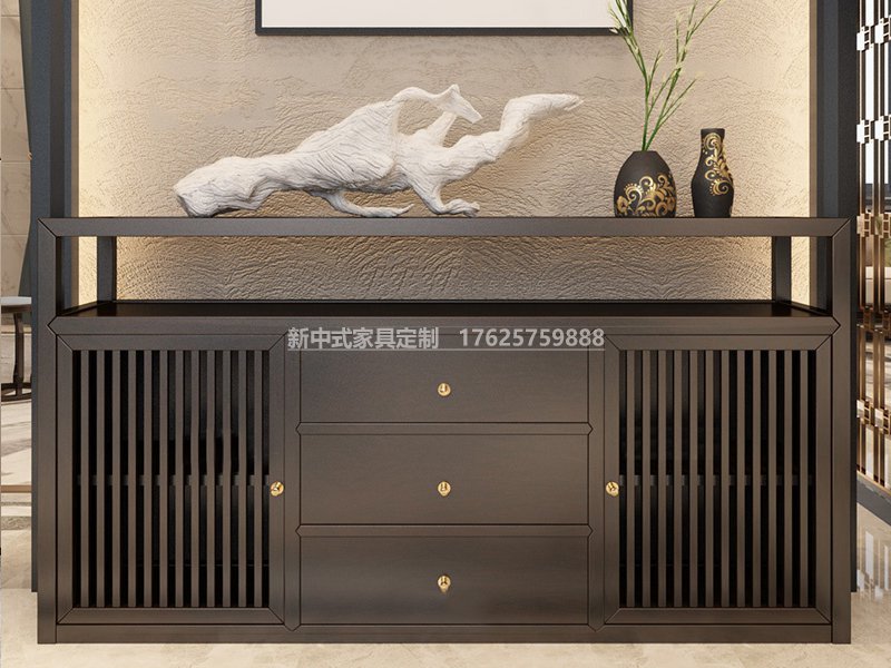 新中式餐邊柜
