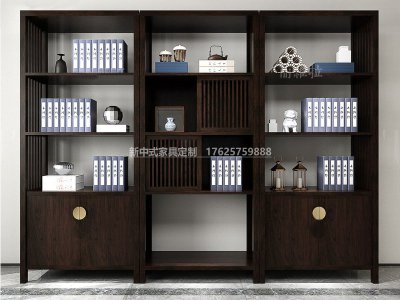 新中式書架JYG-CQS-1900