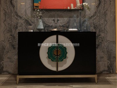 新中式玄關柜JYG-CQS-1929