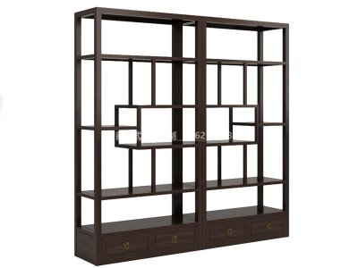 新中式書架JYG-CQS-1966