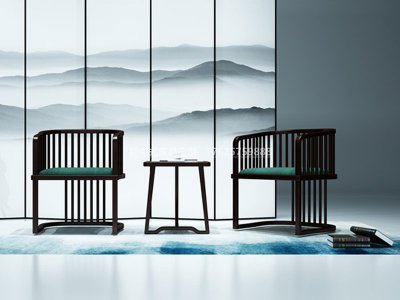 新中式休閑桌椅JYG-CQS-2023