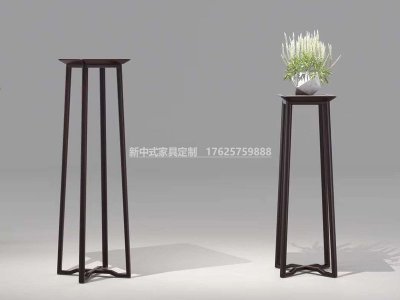 新中式花架JYG-CQS-2027